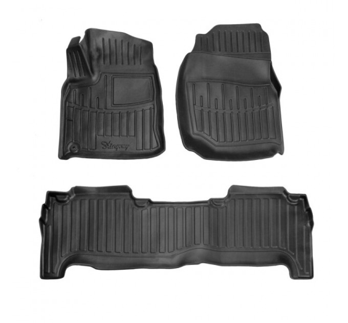 Lexus LX (UZJ100) (1998-2007) комплект 3D килимків з 3 штук (Stingray), ціна: 1 870 грн.