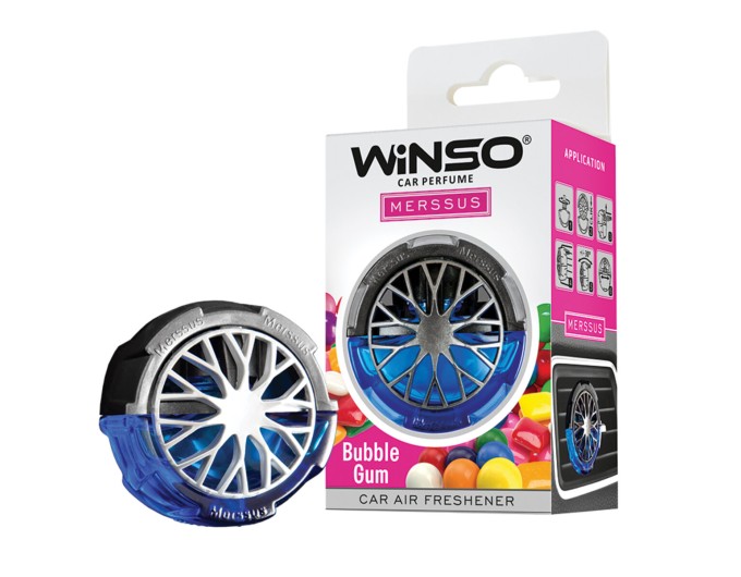 Освежитель воздуха Winso Merssus на дефлектор с регулировкой интенсивности 18мл Bubble Gum, цена: 191 грн.
