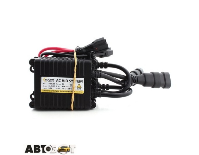 Комплект ксенону SOLAR HB3 6000K 35W Ballast 4560, ціна: 1 476 грн.