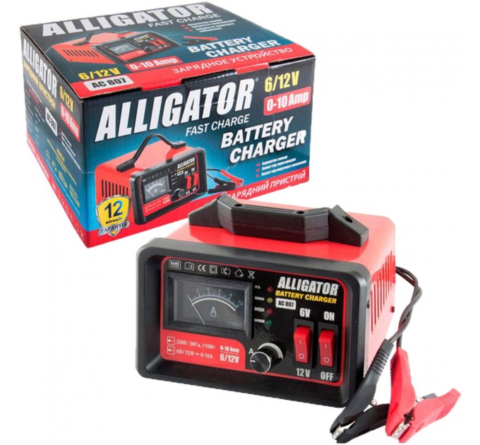 Зарядное устройство АКБ Alligator 6/12V, 10А, цена: 1 298 грн.