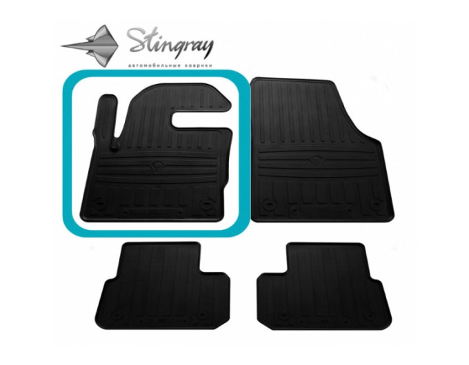 Land rover Discovery Sport (L550) (2014-2019) коврик передний левый (Stingray), цена: 801 грн.