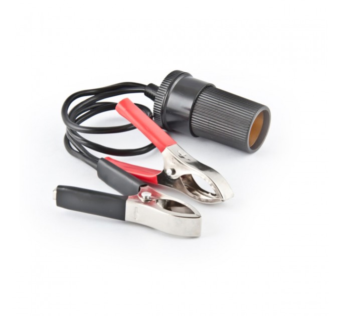 Переходник в прикуриватель Uragan с зажимами АКБ, цена: 65 грн.