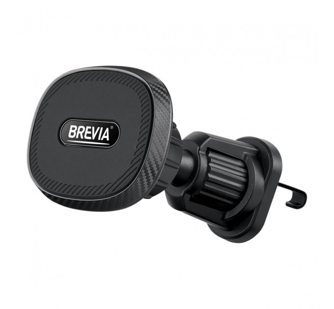 Держатель телефона автомобильный Brevia AirVent Pro MagStrong на дефлектор, 6 магнитов, черный, цена: 259 грн.