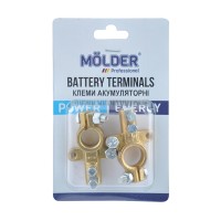 Клеми АКБ Molder посилена EURO, латунь 190гр