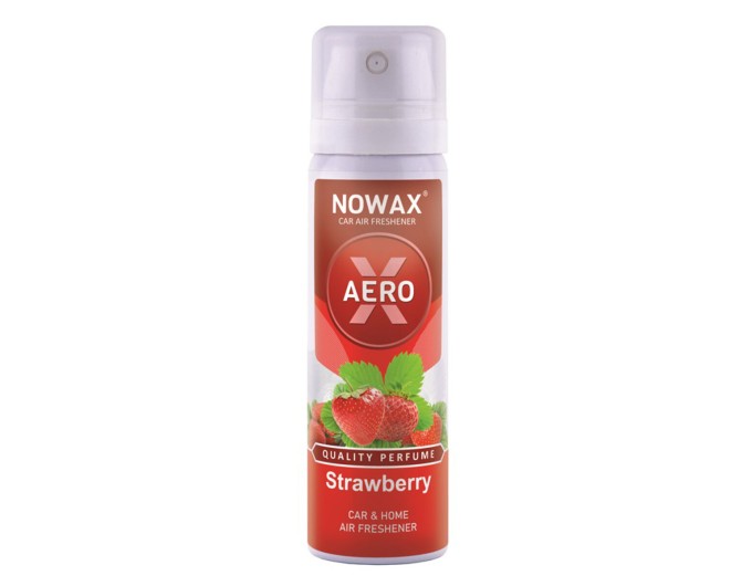 Ароматизатор Nowax X Aero Strawberry, 75ml у вигляді спрею, ціна: 150 грн.