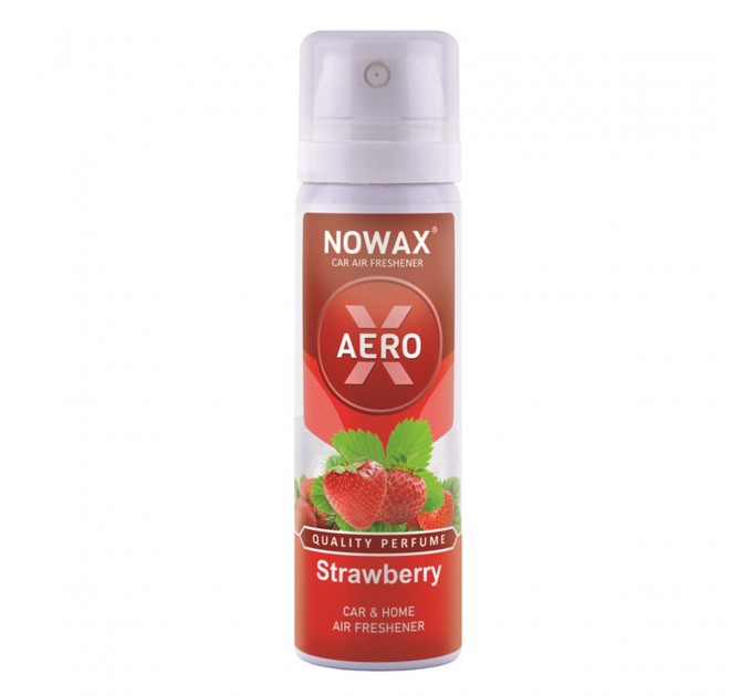 Ароматизатор Nowax X Aero Strawberry, 75ml у вигляді спрею, ціна: 150 грн.