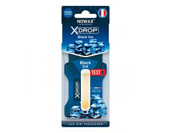 Ароматизатор целюлозний з капсулою Nowax серія X Drop - Black ice, ціна: 65 грн.