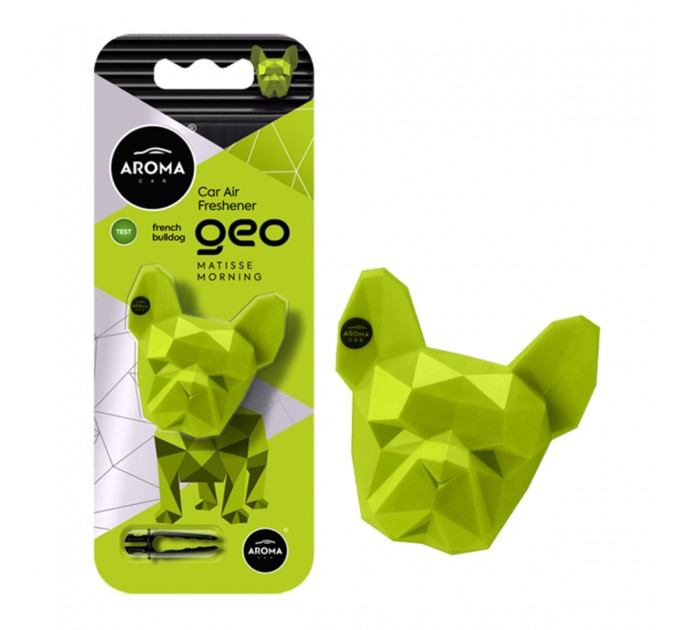Ароматизатор Aroma Car Geo Dog - Green Matisse Morning сухий, ціна: 151 грн.