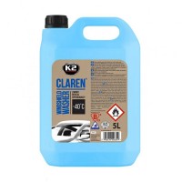 Омивач скла K2 Claren Windshield Washer -40°C зимовий Нейтральний концентрат 5л