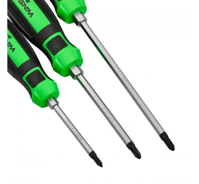 Набір викруток Winso Pro ударні (Go-Thru) з шестигранною опорою 6шт, ціна: 768 грн.