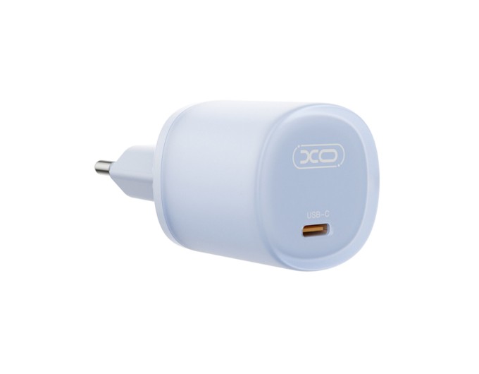 Сетевое зарядное устройство XO L143 PD20W Single USB-C Charger синий, цена: 219 грн.