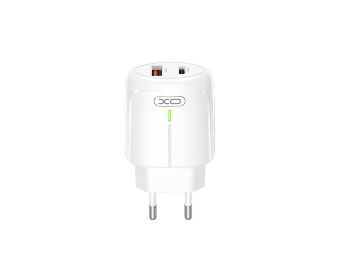 Сетевое зарядное устройство XO L114 PD20W/QC18W белый, цена: 259 грн.