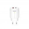 Сетевое зарядное устройство XO L114 PD20W/QC18W белый, цена: 219 грн.