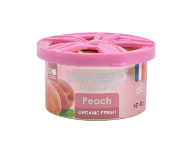 Ароматизатор Winso Organic Fresh Peach гелевый 40г, цена: 140 грн.