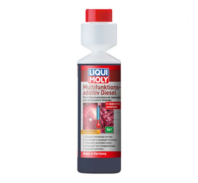 Присадка для дизелю Liqui Moly Multifunktionsadditiv Diesel багатофункціональна 250мл, ціна: 555 грн.