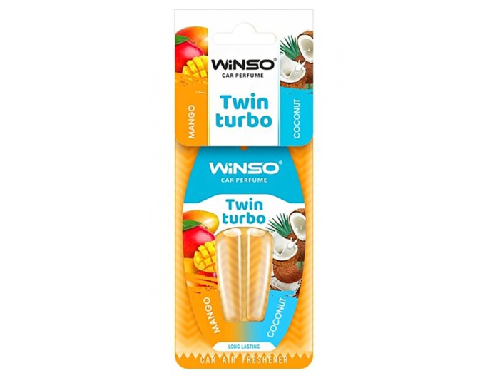 Ароматизатор с двойной капсулой Winso Twin Turbo - Mango & Coconut, цена: 77 грн.