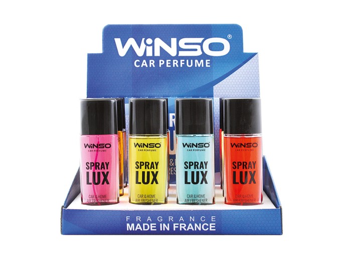 Ароматизатор Winso Lux Spray MIX №3, 55ml, 12шт набор, цена: 1 739 грн.