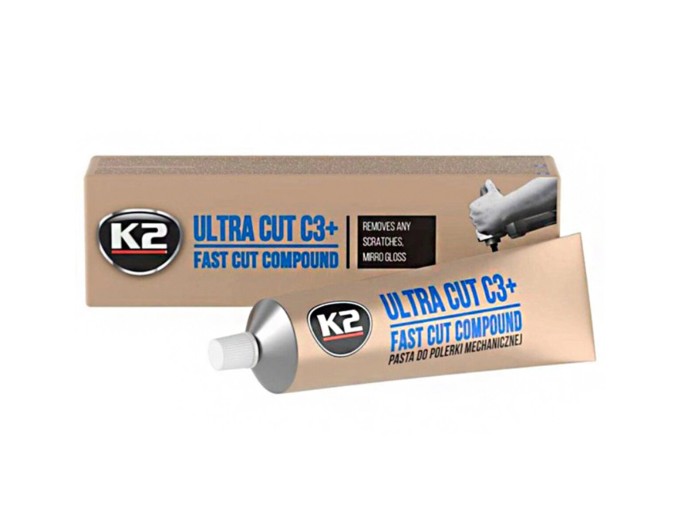 Паста для полірування кузова K2 Ultra Cut С3+ 100г, ціна: 204 грн.