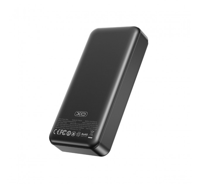Повербанк (Power Bank) XO PR239 20000mAh 22.5W черный, цена: 1 099 грн.