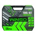 Професійний набір інструментів в кейсі Winso Pro 1/2", 1/4" 72Т, CR-V, 56од., ціна: 2 979 грн.