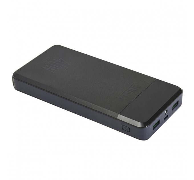Повербанк (Power Bank) Brevia 20000mAh 45W Li-ion, LCD чорний, ціна: 1 549 грн.