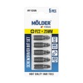 Набор бит Molder PZ2x25мм 5шт, цена: 61 грн.