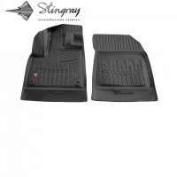 Citroen Berlingo III (2018-...) комплект 3D килимків з 2 штук (Stingray)