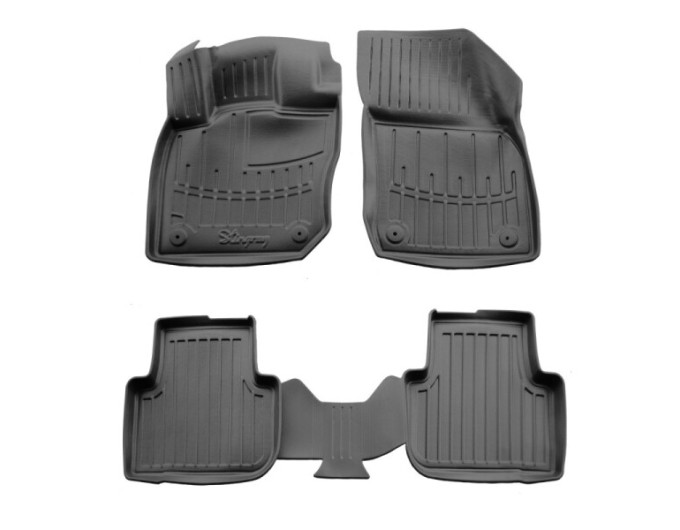 Volkswagen Tiguan III (2024-...) комплект 3D ковриков с 4 штук (Stingray), цена: 1 870 грн.