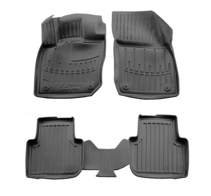 Volkswagen Tiguan III (2024-...) комплект 3D килимків з 4 штук (Stingray), ціна: 1 870 грн.