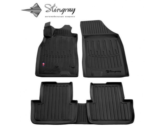 Renault Megane III (2008-2015) (universal) комплект 3D ковриков с 5 штук (Stingray), цена: 1 870 грн.