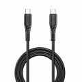 Кабель Winso Pro Type-C to Type-C 60W PVC 1м чорний, ціна: 89 грн.