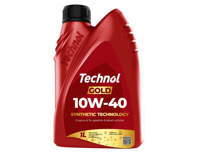 Моторное масло Technol Gold 10W-40 1л, цена: 236 грн.