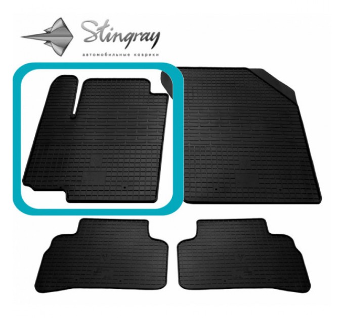 Fiat Sedici (2006-2014) килимок передній лівий (Stingray), ціна: 669 грн.