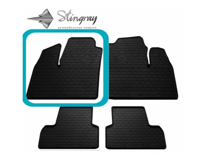 Fiat Doblo (2000-2010) коврик передний левый (Stingray), цена: 919 грн.