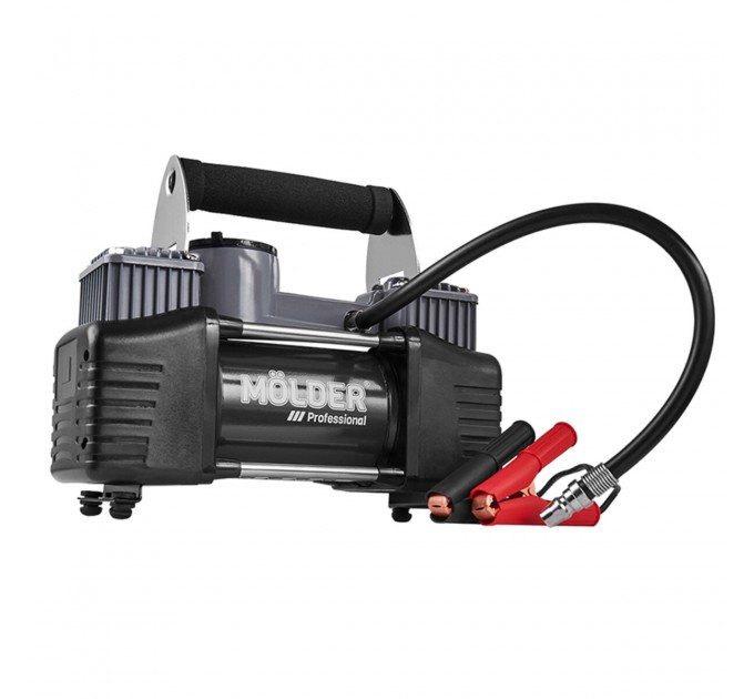 Компрессор автомобильный Molder Master Air 12В 10Атм 90л/мин с зажимами АКБ, цена: 2 628 грн.