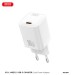 Сетевое зарядное устройство XO L148 PD30W Single USB-C + Lightning кабель белый, цена: 329 грн.