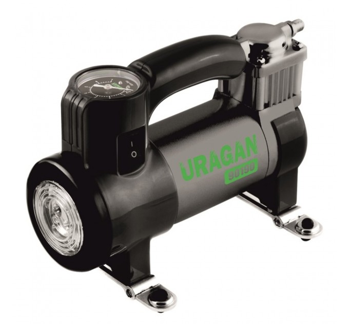 Компрессор автомобильный Uragan, LED-сигнальный фонарь, цена: 1 167 грн.