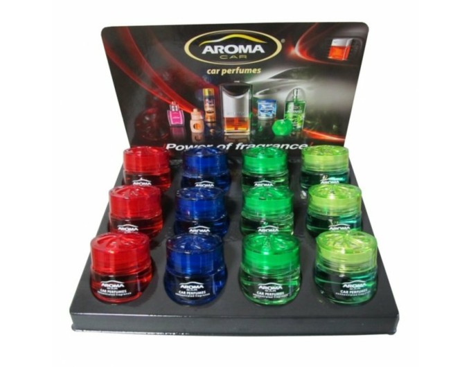 Дисплей Aroma Car Gel мікс, 12шт, ціна: 3 022 грн.
