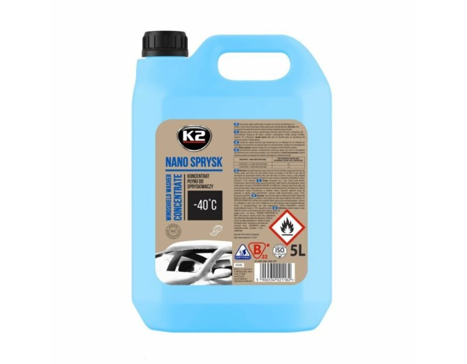 Омивач скла K2 Nano Sprysk -40°C зимовий концентрат 5л, ціна: 591 грн.