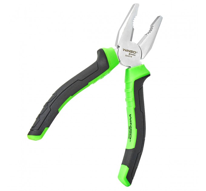 Плоскогубці Winso Pro комбіновані Cr-V 160мм, двокомпонентна ручка, ціна: 211 грн.