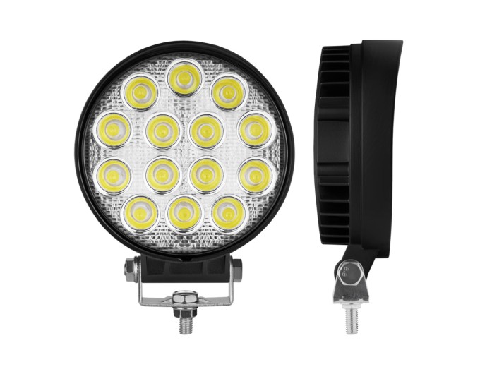 Фара світлодіодна Brevia Epistar white Flood 10-30V, 42W (14x3W), 2800Lm, 1шт, ціна: 574 грн.