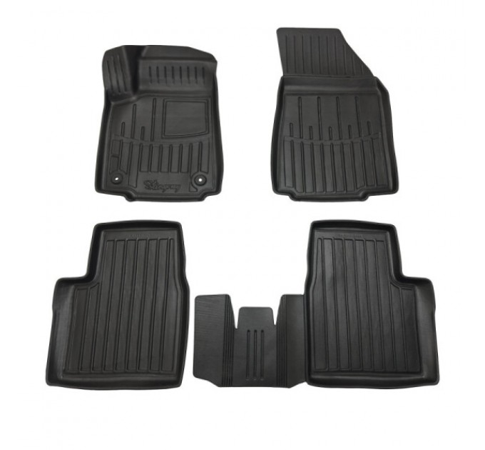 Citroen C3 Aircross (2024-...) (gasoline version) комплект 3D килимків з 4 штук (Stingray), ціна: 1 870 грн.