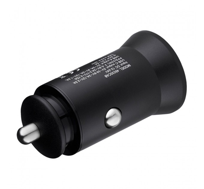 Автомобильное зарядное устройство Brevia ePower DualCharge 30W 1xUSB-C+1xUSB-A черный, цена: 377 грн.