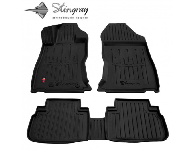 Subaru Forester (SK) (2018-...) комплект 3D ковриков с 5 штук (Stingray), цена: 1 870 грн.