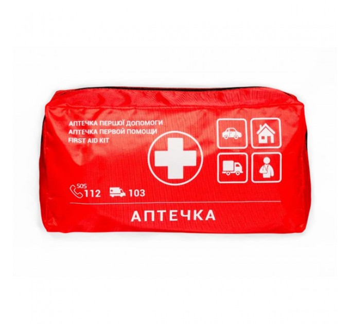 Аптечка медична автомобільна АМА-1 згідно ТУ, м'який футляр, ціна: 1 100 грн.