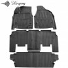 Chrysler Pacifica II (RU) (2016-...) (7 seats) комплект 3D ковриков с 4 штук (Stingray), цена: 2 600 грн.