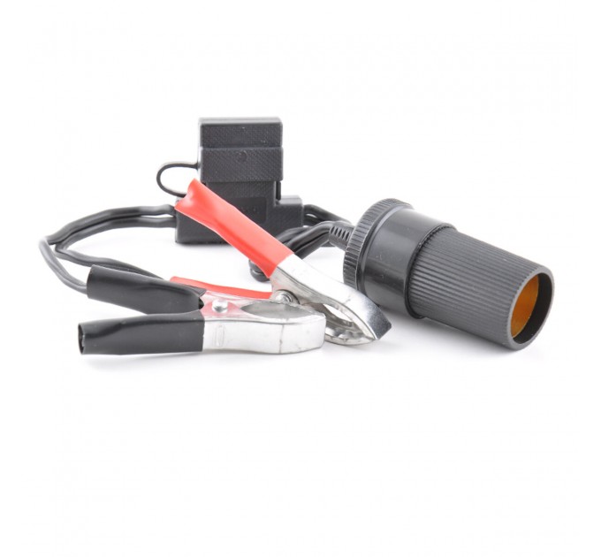 Перехідник в прикурювач Uragan на затискачі АКБ з запобіжником 20А, ціна: 75 грн.