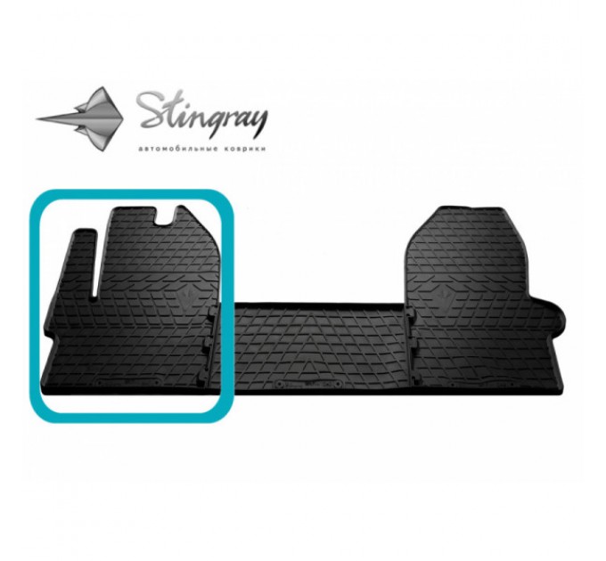 Iveco Daily VI (2014-...) килимок передній лівий (Stingray), ціна: 751 грн.