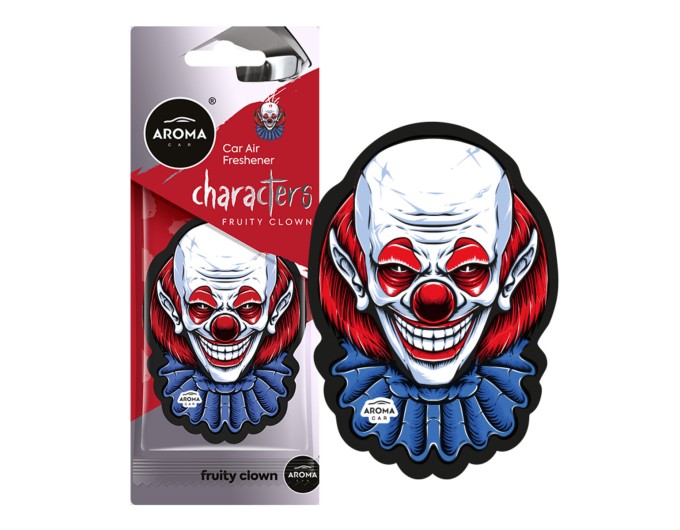 Ароматизатор Aroma Car Cellulose Characters - Red Clown сухой, цена: 57 грн.