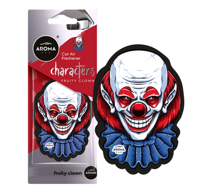 Ароматизатор Aroma Car Cellulose Characters - Red Clown сухой, цена: 57 грн.